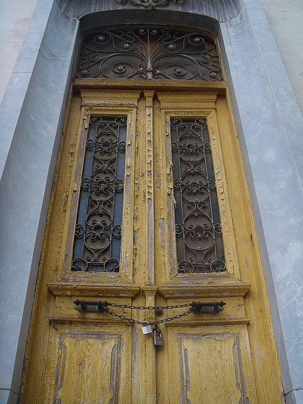 Λεπτομέρεια κτηρίου της Καλαμάτας